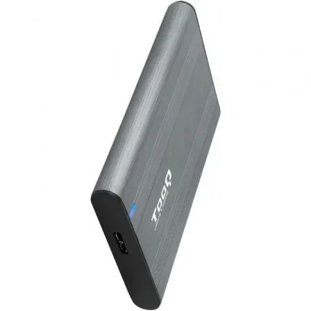 TooQ TQE-2503G Carcasa Externa para Discos 2,5” HDD/SSD, Gris